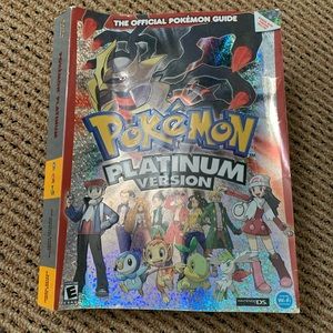 pokemon platinum version guide book